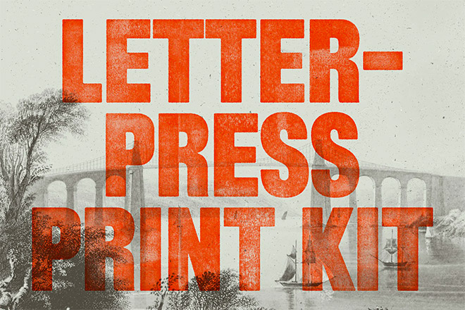 Letterpress Print Kit