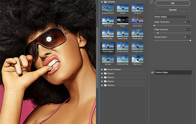 How To Create an Illustrated Cartoon Effect from a Photo in Adobe Photoshop