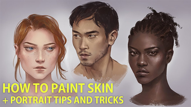 How To Paint Skin by Astri Lohne
