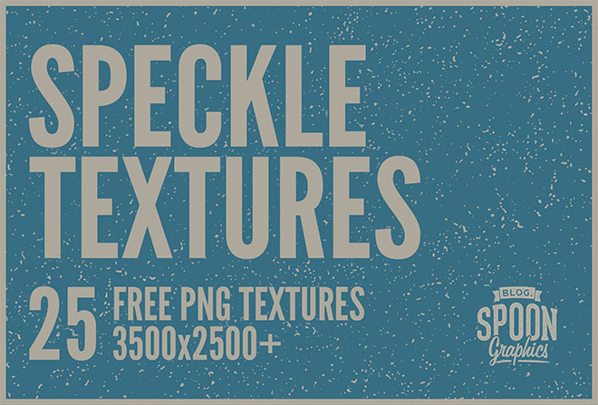 Download My New Collection of 25 Free Speckle Textures