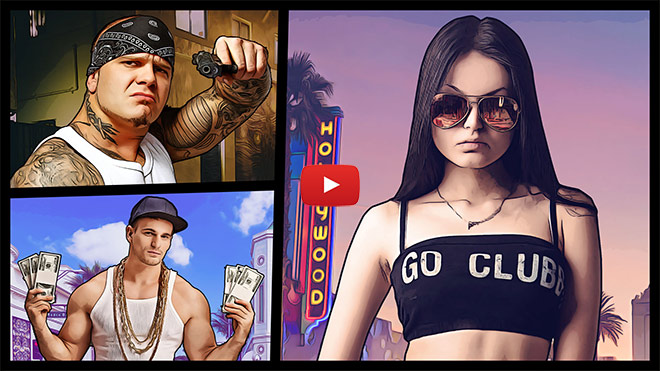 How to Create a Grand Theft Auto (GTA 5) Effect in Photoshop (+ FREE PS Action!)