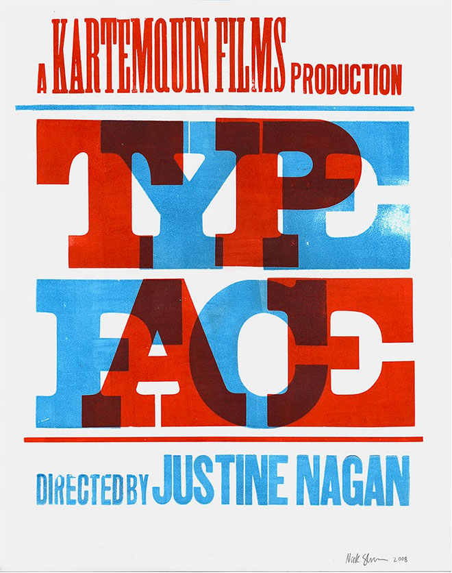 Type Face by Hatch Show Print