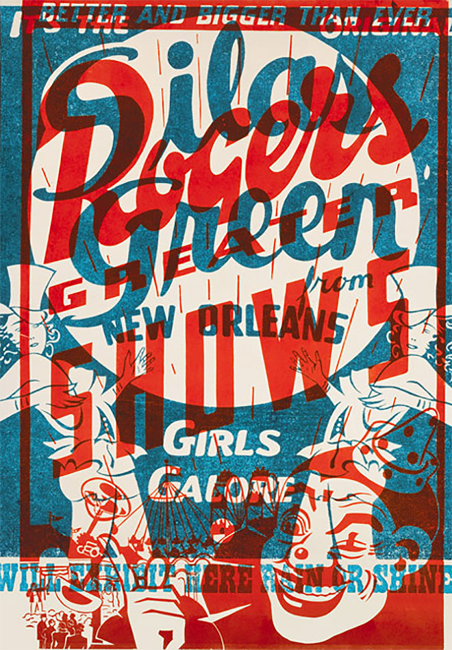 Rogers Greater Shows by Hatch Show Prints