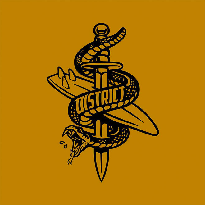 District Surf Logo by Lincoln Design Co.