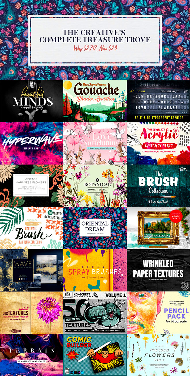 Save 99% off This Treasure Trove of Design Resources