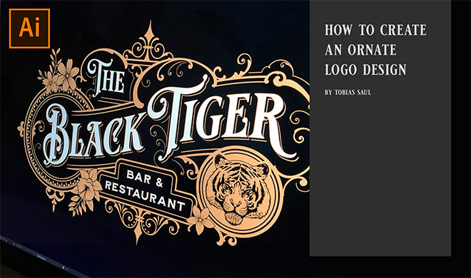 How to create an ornate logo design