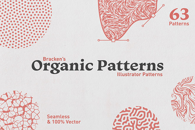 Organic Patterns – For Illustrator