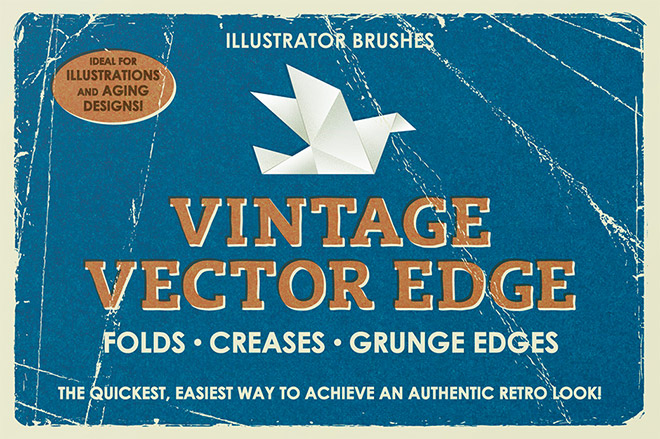 Vintage Vector Edge Brushes