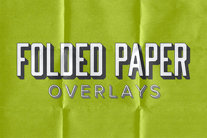 24 Folded Paper Overlays