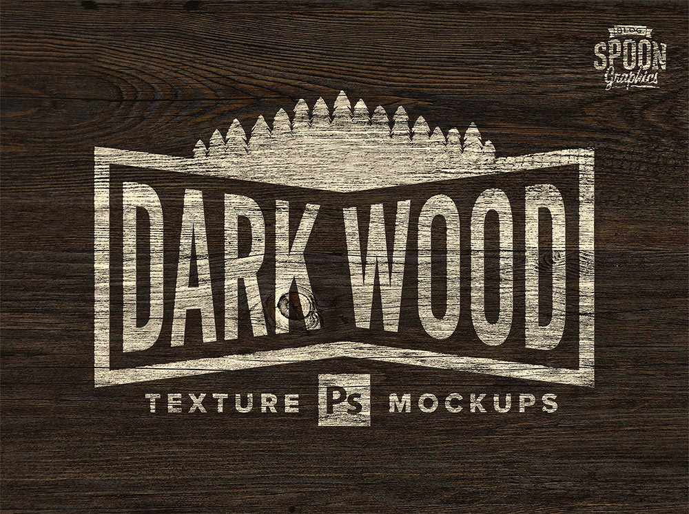Download 7 Free Dark Wood Texture Photoshop Mockup Templates