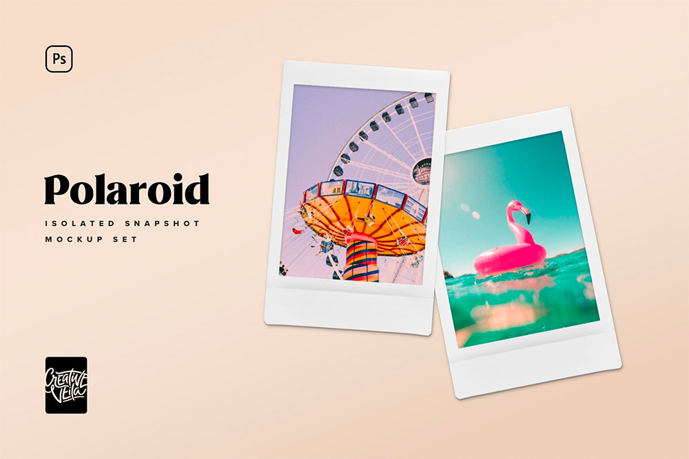 Polaroid Picture Mock-up Templates