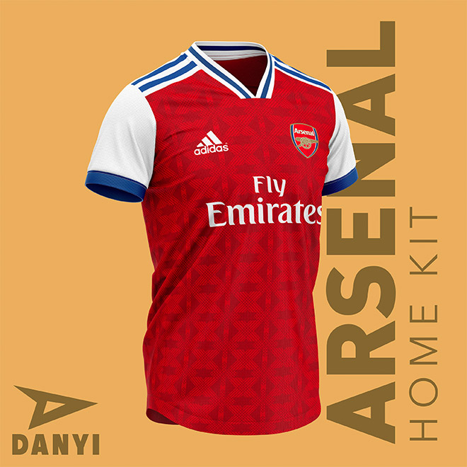Arsenal Football Kit by Lukas Danyi
