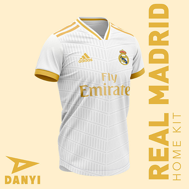 Real Madrid Football Kit by Lukas Danyi