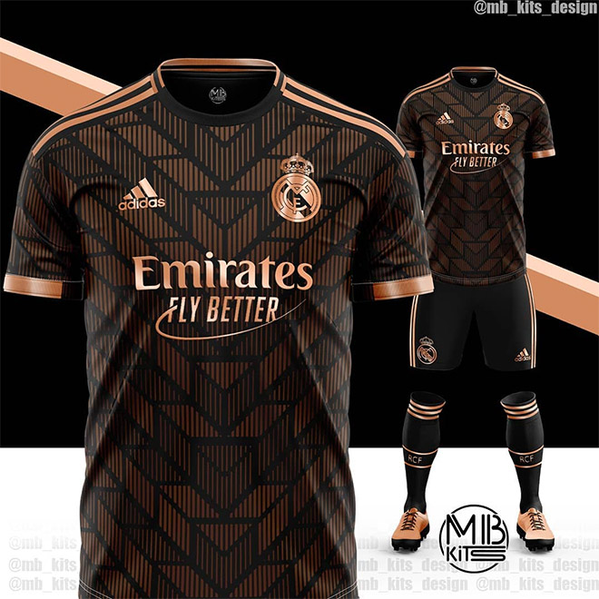 Real Madrid Third Kit Concept by MB Kits Design