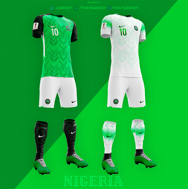 FIFA World Cup Kits Redesigned by Noah Kline