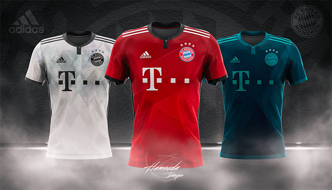 Bayern Munich Football Concept Kit by Hamouda Baccar