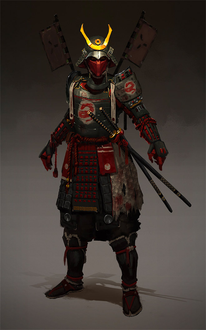 Samurai by Evgeniy Petlya
