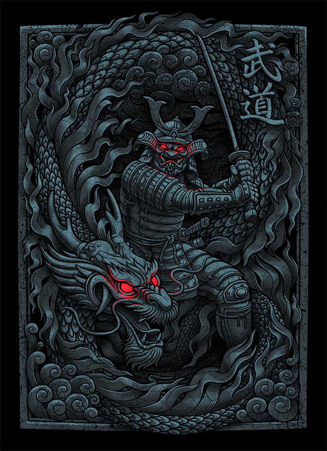 Samurai Warriors by Oleg Gert