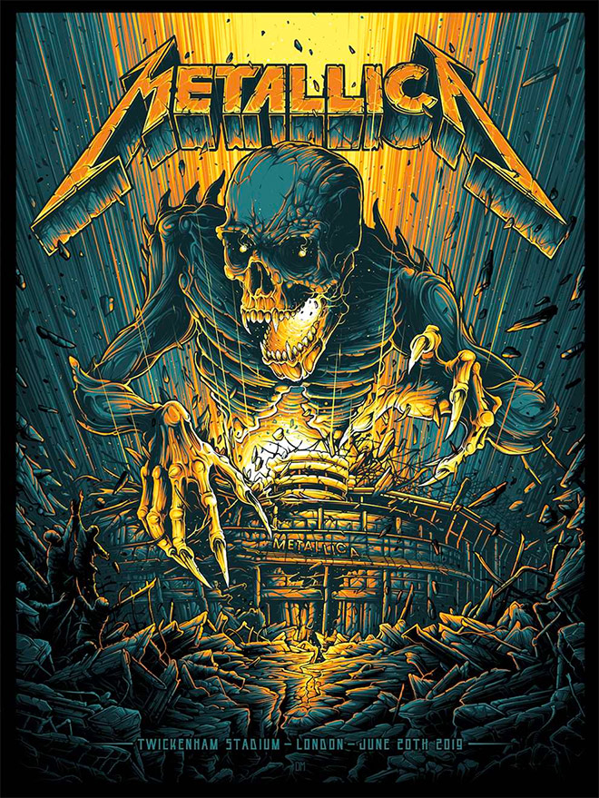 Metallica by Dan Mumford