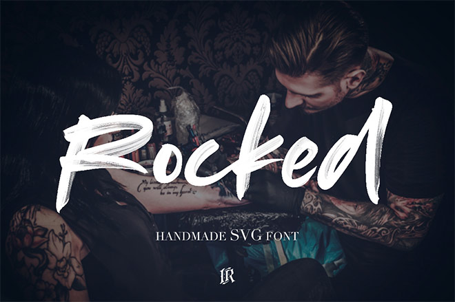 Rocked SVG Font by Ivan Rosenberg