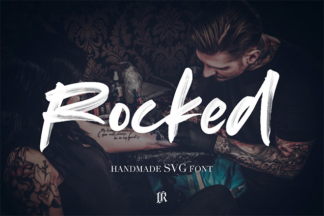 Rocked SVG font by Ivan Rosenberg