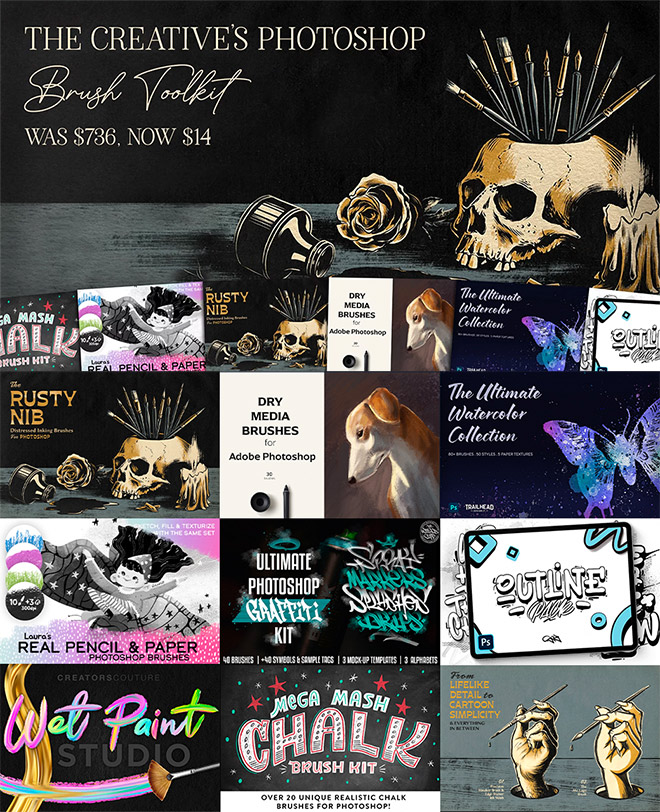 Photoshop Brushes Bundle