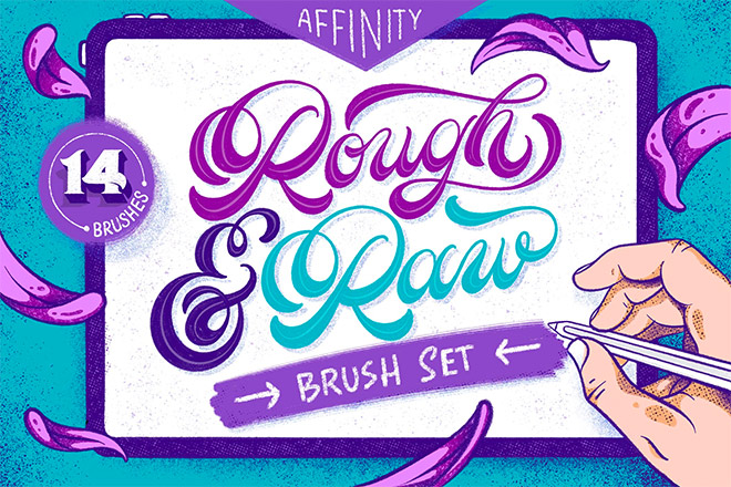 free vector brushes affinity designer