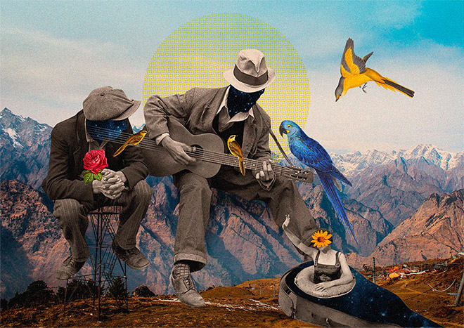 Showcase of Abstract Collage Art with Surreal and Often Hilarious Results