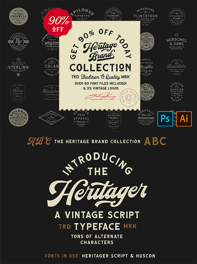 The Heritage brand collection