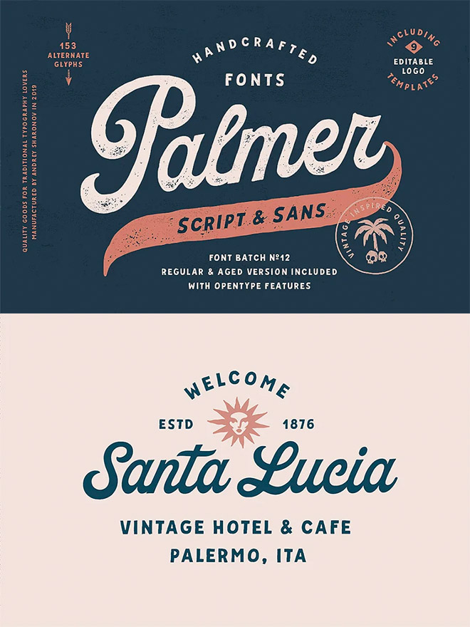Palmer Script & Sans