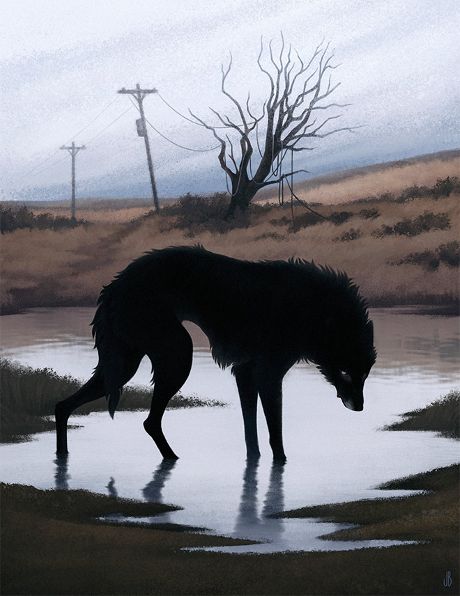 The Sign of the Wolf by Jenna Barton