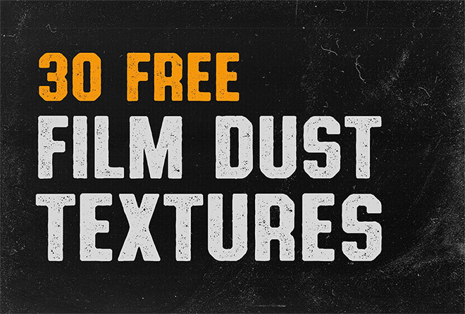 30 Free Film Dust Textures