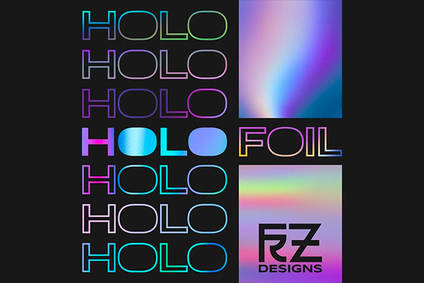 HOLOFOIL - 15 Holographic Textures