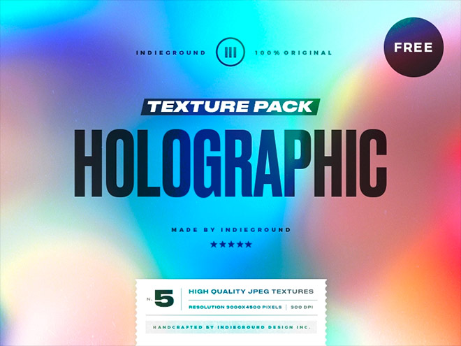 FREE HOLOGRAPHIC TEXTURES