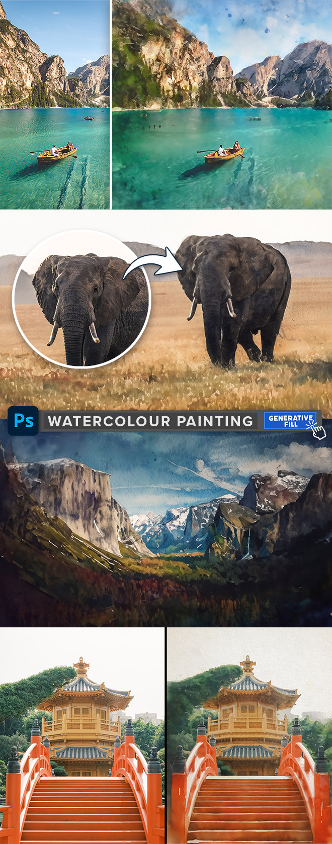 The New Way to Create Painting Effects with Photoshop’s AI Generative Fill