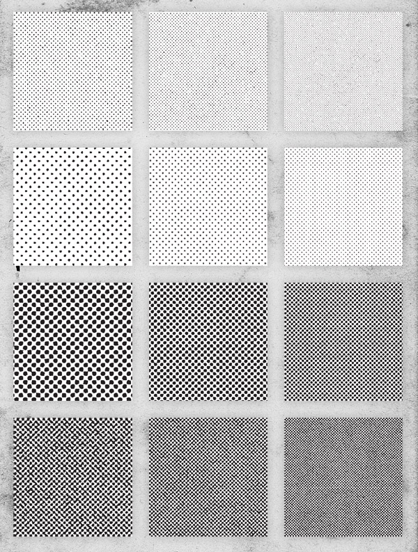 halftone pattern procreate